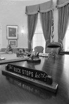 Harry Truman's The Buck Stops Here Sign