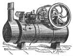 Steam Engine Old Rendering