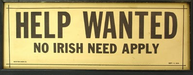 Irish Not Apply